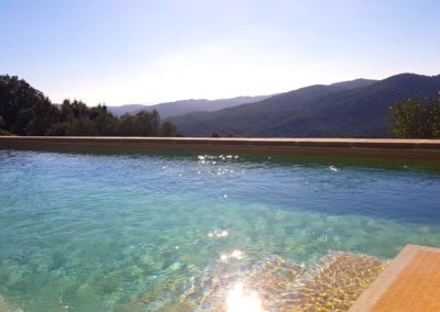 hotel rural girona piscina habitacion